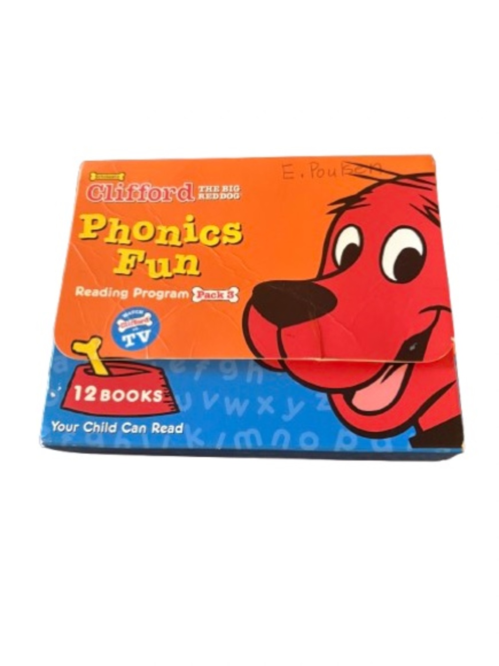 Clifford Phonics Fun Reading Program Pack 3 Box Set 12 Books